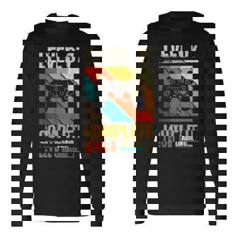 レベル7 コンプリートレベル8 ロード7年 結婚記念日 長袖Tシャツ - Kawaiitshirt