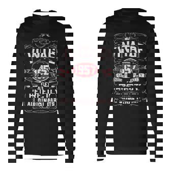 ヴィンテージ 1957年 還暦 66歳 1957年生まれ 長袖Tシャツ - Kawaiitshirt