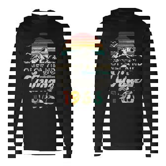 ヴィンテージ 1966 誕生日 60年 マウンテン レトロ 長袖Tシャツ - Kawaiitshirt