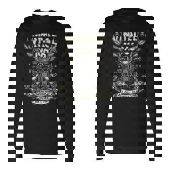 ヴィンテージ 1966年 1966年生まれ 58歳の誕生日 オートバイバイカー 長袖Tシャツ - Kawaiitshirt