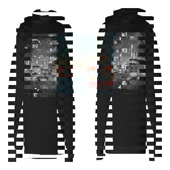 ヴィンテージ ディストレス Jdm レジェンド ドリフト レーシングカー 東京ストリート 長袖tシャツ 長袖Tシャツ - Kawaiitshirt