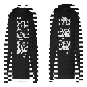 ヴィンテージ レトロ 60年代 I'm A Good Boy 長袖Tシャツ - Kawaiitshirt