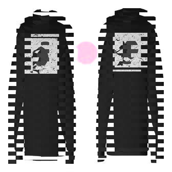 ヴィンテージ 野球 試合 リーグ 日本国旗 代表 選手 長袖Tシャツ - Kawaiitshirt