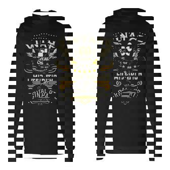 ヴィンテージ 限定版 おもしろ 60歳 ギフト 還暦 長袖Tシャツ - Kawaiitshirt