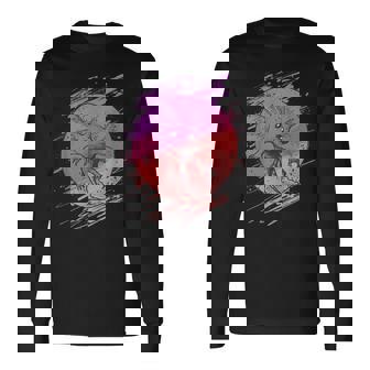 ヴィンテージアホロートルメンズレディースキッズ 長袖Tシャツ - Kawaiitshirt