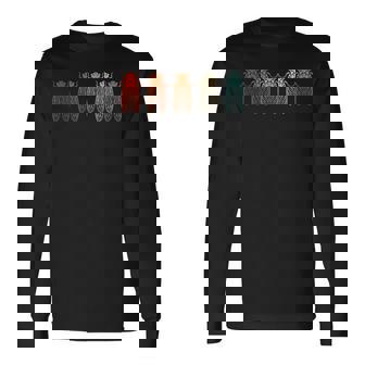 ヴィンテージ周期セミ 長袖Tシャツ - Kawaiitshirt