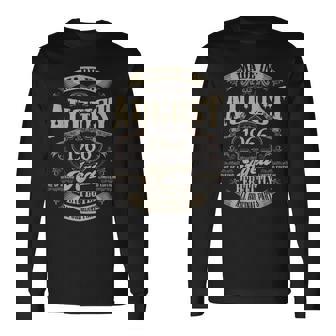 ヴィンテージ還暦伝説 1966年8月 60歳の贈り物 長袖Tシャツ - Kawaiitshirt