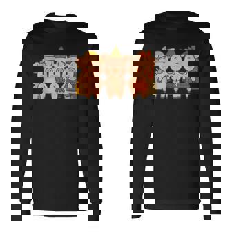 三匹の子ぶたのおとぎ話の絵本 長袖Tシャツ - Kawaiitshirt