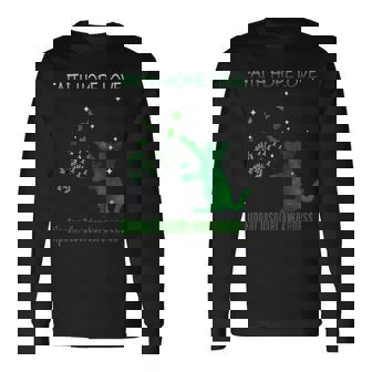 信仰希望愛双極性障害認識 長袖Tシャツ - Kawaiitshirt