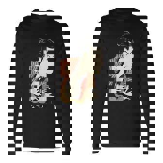 写楽（切り抜き）《浮世絵》歌舞伎【日本・世界の名画】日本画 和柄 美術館アート 長袖Tシャツ - Kawaiitshirt