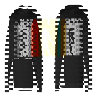 古代エジプト神アヌビスtシャツ ヒエログリフシャツギフト 長袖Tシャツ - Kawaiitshirt