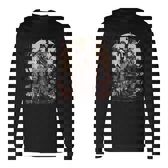 古代日本の神 イザナギイザナミ日本神話 長袖Tシャツ - Kawaiitshirt