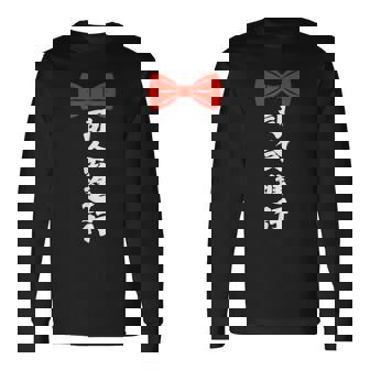 司会進行 面白い 漢字 和風 グラフィック メンズ レディース 誕生日 長袖Tシャツ - Kawaiitshirt