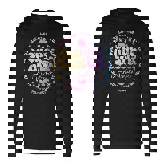 学校給食アシスタントマネージャー フードサービスクルースクワッド 長袖Tシャツ - Kawaiitshirt