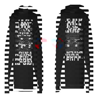 家族旅行 ドミニカ共和国 休日 バケーション トリップ ドミニカ共和国 長袖Tシャツ - Kawaiitshirt