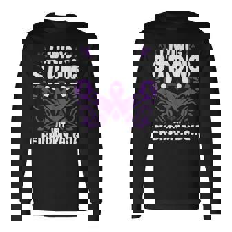 強く生きる 線維筋痛症への認識 線維筋痛症 長袖Tシャツ - Kawaiitshirt