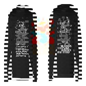 徳島阿波おどり 日本舞踊祭 まっぷつりお土産 長袖Tシャツ - Kawaiitshirt