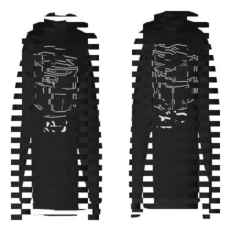 戦闘飯盒2型はぶこつ 長袖Tシャツ - Kawaiitshirt