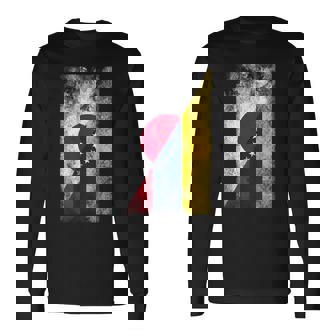 日本ベネズエラ国旗 日本のベネズエラ。 長袖Tシャツ - Kawaiitshirt