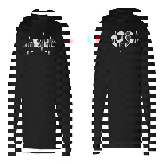 日本・メキシコ メキシコ国旗フラッグ 長袖Tシャツ - Kawaiitshirt