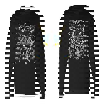 昆虫学者 蝶 昆虫 蝶 黒アゲハチョウ 長袖Tシャツ - Kawaiitshirt