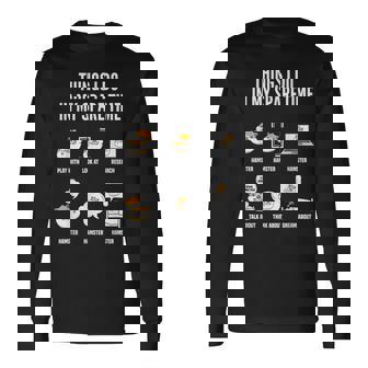 暇なときにすることハムスターおもしろいハムスター好き 長袖Tシャツ - Kawaiitshirt