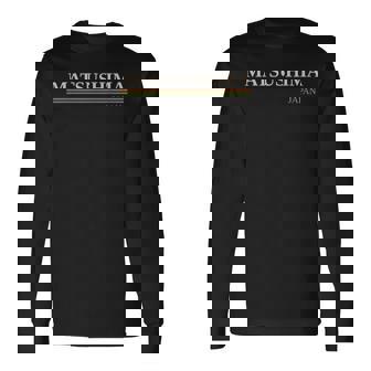 松島 日本 長袖Tシャツ - Kawaiitshirt