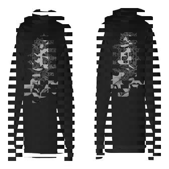 梵字 曼陀羅 普賢菩薩 巳年 守護 お守り 長袖tシャツ 長袖Tシャツ - Kawaiitshirt