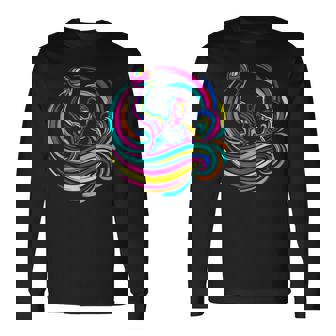 水球選手 スチームウェーブ 長袖Tシャツ - Kawaiitshirt