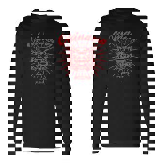 沖縄 那覇 伝統 シーサー ガーディアン ライオン 日本神話 長袖Tシャツ - Kawaiitshirt