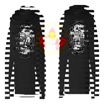 沖縄シティジャパン マンホール 永房エイサー Drainspotters 琉球 長袖Tシャツ - Kawaiitshirt