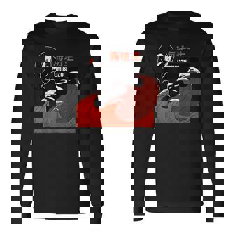 海坊主 海上神話 ヴィンテージ レトロ 日本伝説 長袖Tシャツ - Kawaiitshirt