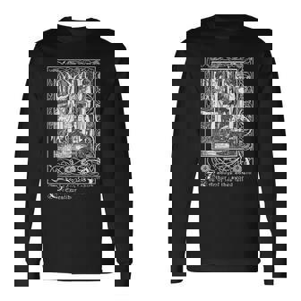 湖の女、エクスカリバー、オーブリー・ビアズリーのイラスト 長袖Tシャツ - Kawaiitshirt