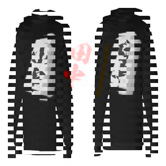 田中 苗字 麻雀 牌 おもしろ グッズ 服 筆文字 面白いtシャツ 文字入り 面白い 文字 ネタ メンズ 長袖Tシャツ - Kawaiitshirt