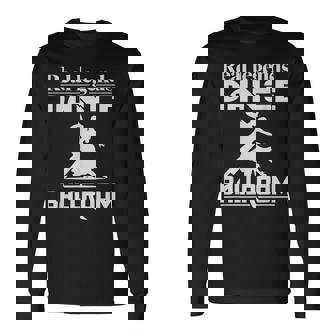 社交ダンサーのための面白い社交ダンスデザイン。 長袖Tシャツ - Kawaiitshirt