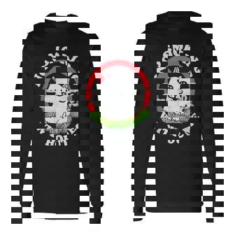 私なしでは禁煙だ 長袖Tシャツ - Kawaiitshirt