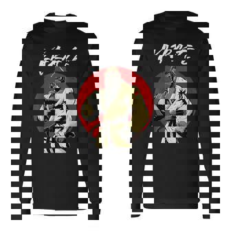 空手ゴリラ カラテカ 少年少女空手ゴリラ 長袖Tシャツ - Kawaiitshirt