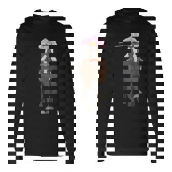 競馬 ブリーズ かわいい サラブレッド スポーツ 楽しい 勝負 場所 長袖Tシャツ - Kawaiitshirt