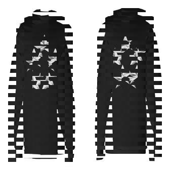 米陸軍ランク 陸軍将軍 Fivetar 5 Gaches 長袖Tシャツ - Kawaiitshirt