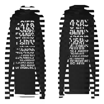 素晴らしい49歳の誕生日ギフト 面白い49歳の誕生日 長袖Tシャツ - Kawaiitshirt