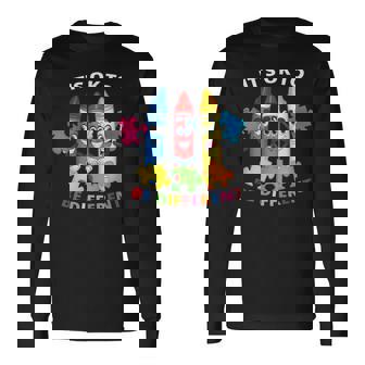 自閉症の認識 違ってもいい 自閉症の青 長袖Tシャツ - Kawaiitshirt