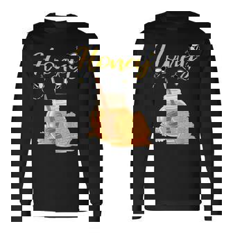 蜂蜜 養蜂 ギフト 養蜂 蜂 長袖Tシャツ - Kawaiitshirt