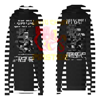 詠春拳マスター トレーニング 詠春拳 コーチ ファイター マーシャルアーツ 長袖tシャツ 長袖Tシャツ - Kawaiitshirt