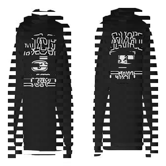 足立区 Adachi【チームユニフォーム カレッジ風】東京 23区 Jimo-T ジモティ 面白い 長袖Tシャツ - Kawaiitshirt