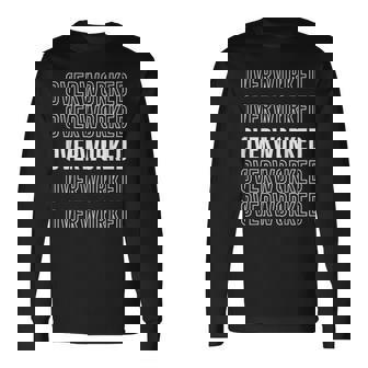 過労 長袖Tシャツ - Kawaiitshirt