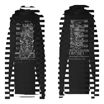 都市伝説アイテム フリーメイソン 長袖Tシャツ - Kawaiitshirt