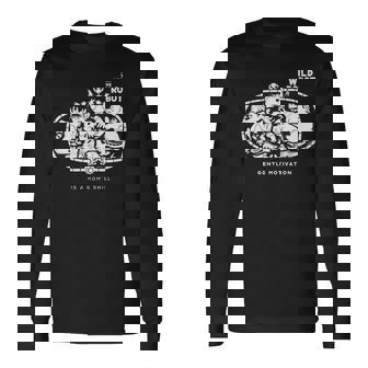 野生の島のロズ Gentle Parenting 長袖tシャツ 長袖Tシャツ - Kawaiitshirt