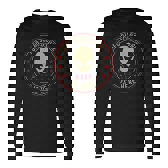 開示はこちらエイリアン侵略uapエイリアンufo 長袖Tシャツ - Kawaiitshirt