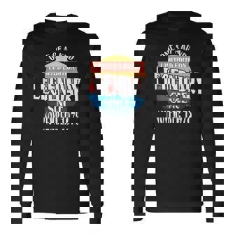 限定版 1978 年 11 月の誕生日以来の伝説 長袖Tシャツ - Kawaiitshirt