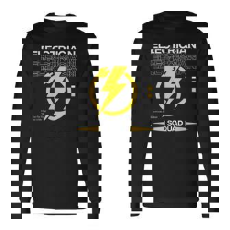 電圧回路 電気技術者 職人 長袖Tシャツ - Kawaiitshirt